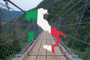 ponte tibetano e simbolo dell'italia